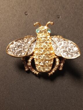 Vintage Kenneth Jay Lane "Queen Bee" Figural Brooch